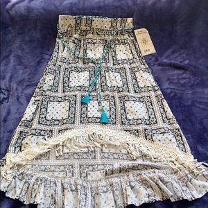 Girl’s long Pirate’s of the Caribbean skirt